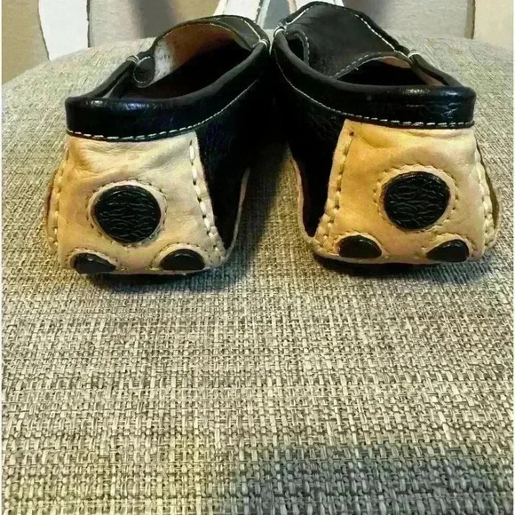 VERSACE Women’s Leather Mocassin Size 38/7.5 - Picture 7 of 9